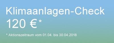Klimaanlagen-Check Klimaanlagen-Check